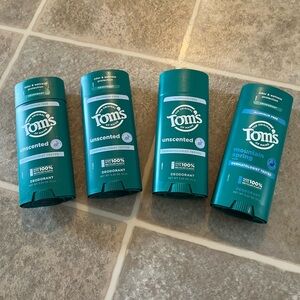 Tom's Unscented Deodorant Set